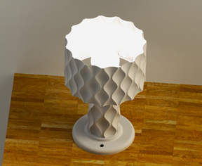 patterned night light shade