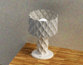 patterned night light shade