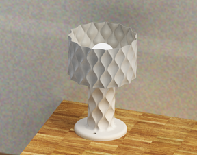 patterned night light shade