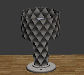 patterned night light shade