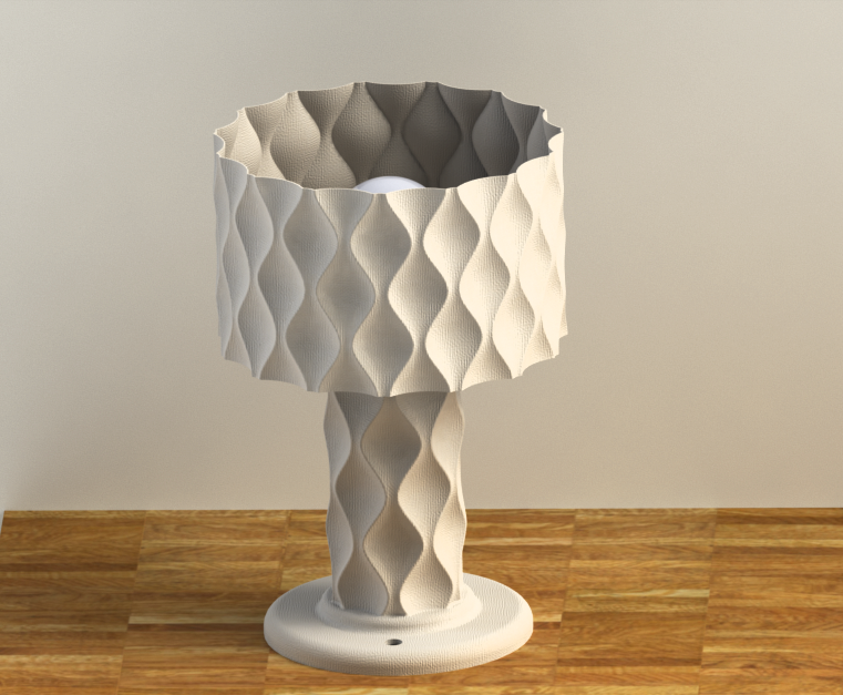 patterned night light shade