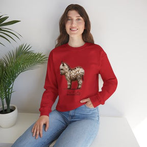 Fluffy Donkey printed Crewneck Sweatshirt