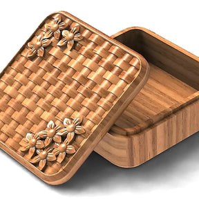 Square Jewelry organizer - STL files for CNC or 3D Printer