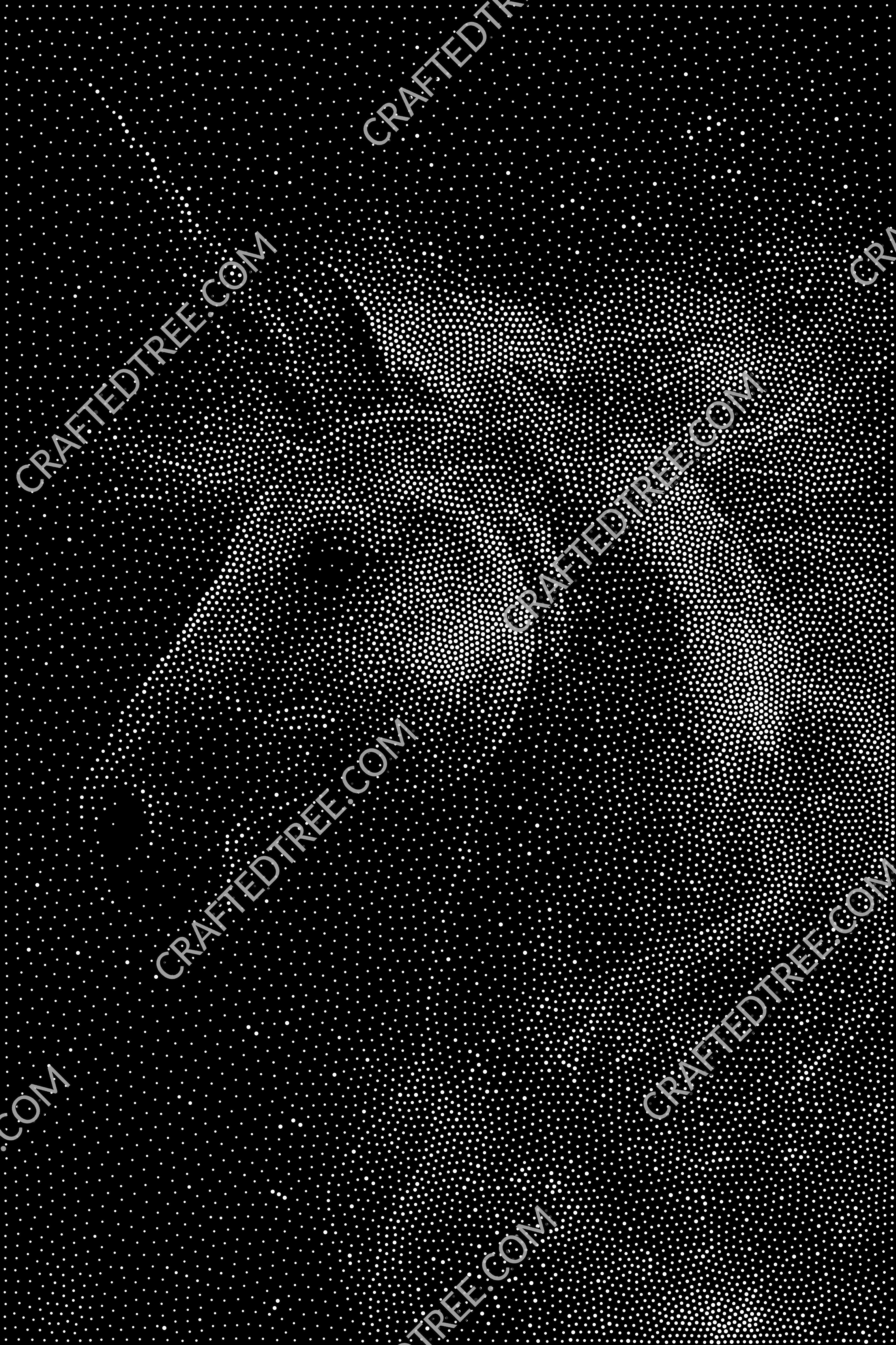 Unicorn Stipple Art CNC File, Laser Engraving, Stippling Design (G-code)
