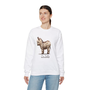 Fluffy Donkey printed Crewneck Sweatshirt